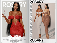 Rosary. Andrea . Fat Pack