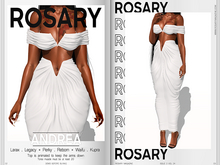 Rosary. Andrea . Set White