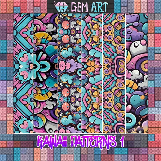 Kawaii Patterns (1)