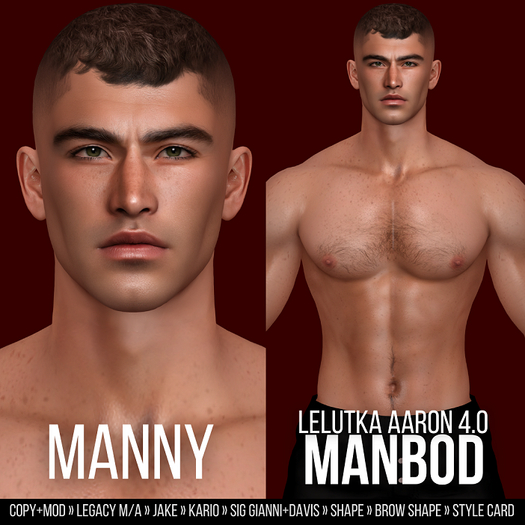 [MANBOD] Manny x LeLUTKA Aaron 4.0