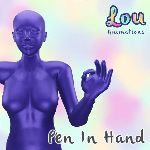 Pen In Hand Pose FULL PERM AO Bento