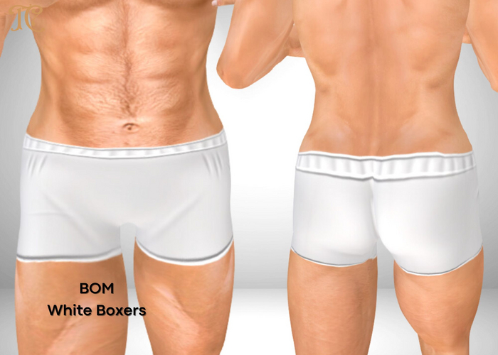 TC - White BOM Boxers