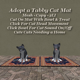 Adopt a Cat Mat T