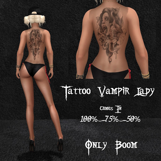 Tattoo Vampir Lady
