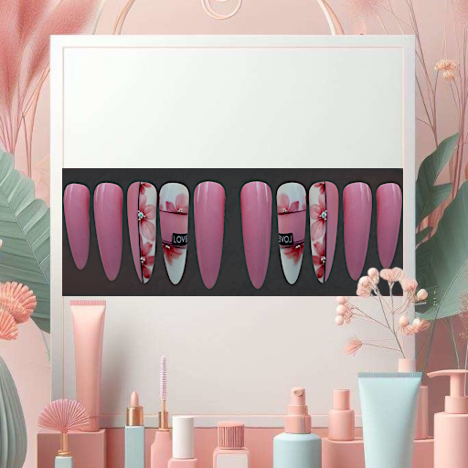 JNS Blossom Mesh Nails ✿ ! 99 SALE ! ✿