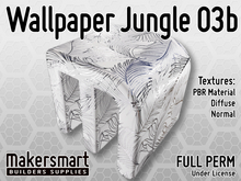 PBR Fabric Wallpaper Jungle 03b
