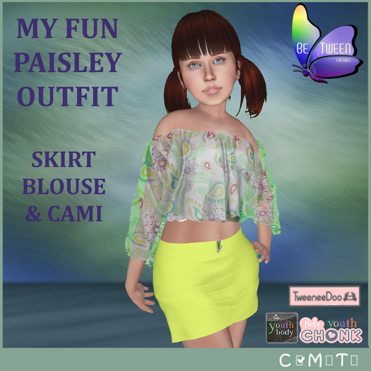 *BT*  Fun Paisely Outfit