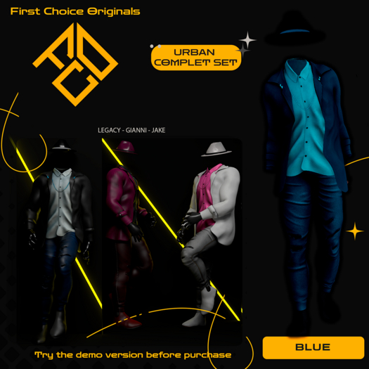 .: [F.C.O.] Urban Complet Set [Blue] :.