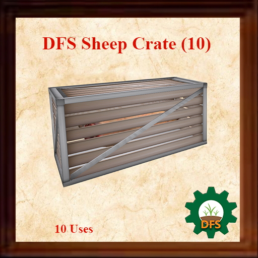 DFS Sheep Crate (10) (Actual Item)