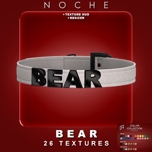 Noche. Collar Collection. BEAR