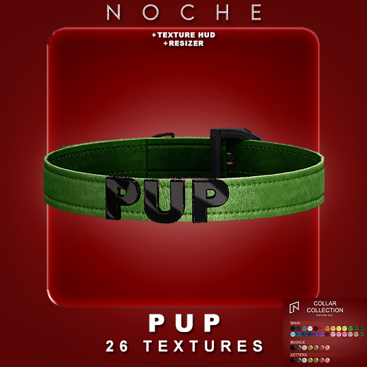 Noche. Collar Collection. PUP