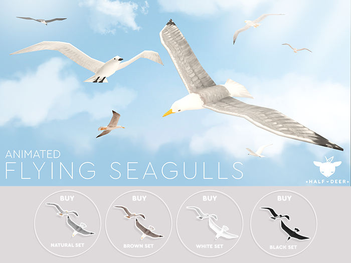 +Half-Deer+ Flying Seagull [FATPACK]