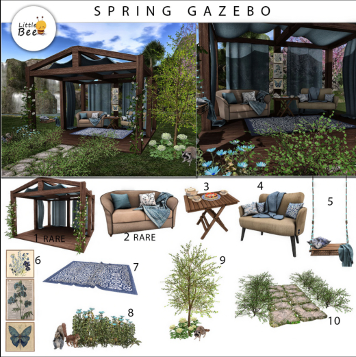 06 - Little Bee - Spring Gazebo
