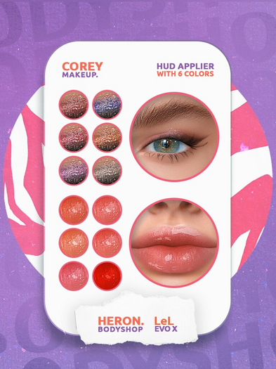 Heron - Corey Makeup - LeLUTKA EVOX