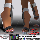 **SD** Toya Tie Stiletto Heels RGB HUD