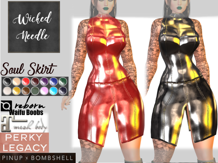 ~W-N~ Soul Skirt Latex