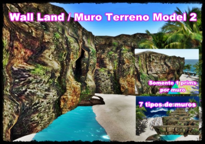 Wall Land/ Muros esculpidos Model2