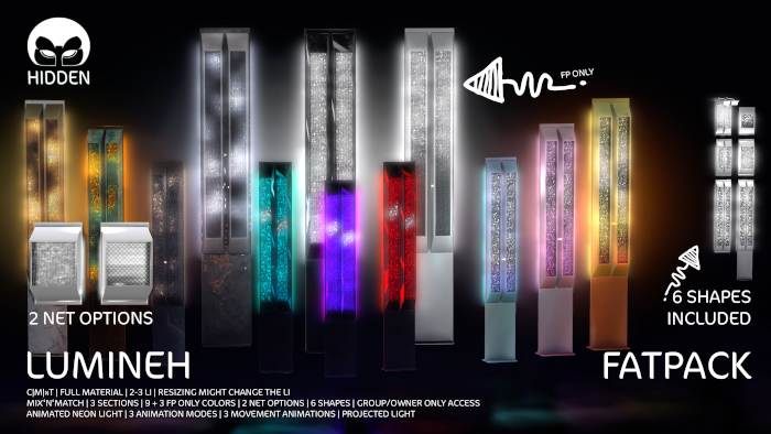 HIDDEN :: LUMINEH :: FATPACK