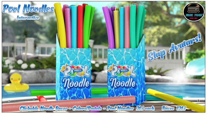 Junk Food - Pool Noodles