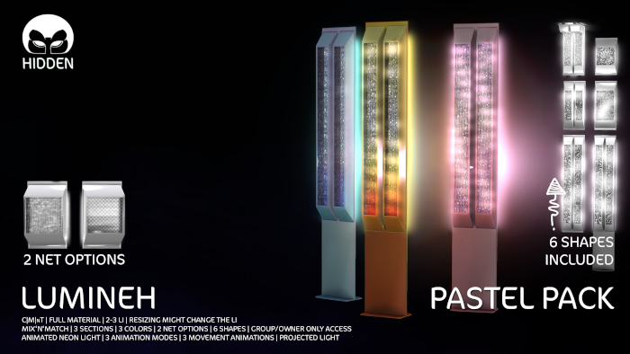 HIDDEN :: LUMINEH :: PASTEL PACK