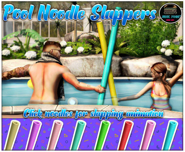 Junk Food - Pool Noodle Slapper (Blue)