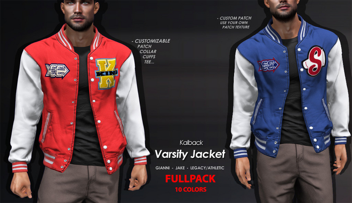 <Kalback> Varsity Jacket FULLPACK