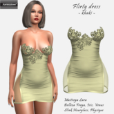 [Xprs] - Flirty Dress Khaki