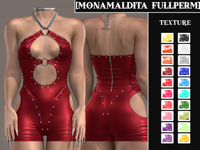 145 - MONAMALDITA - Texture Silk - Overalls