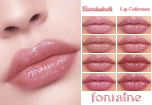 Fontaine Cosmetics - Bombshell Lips Collection - DEMO