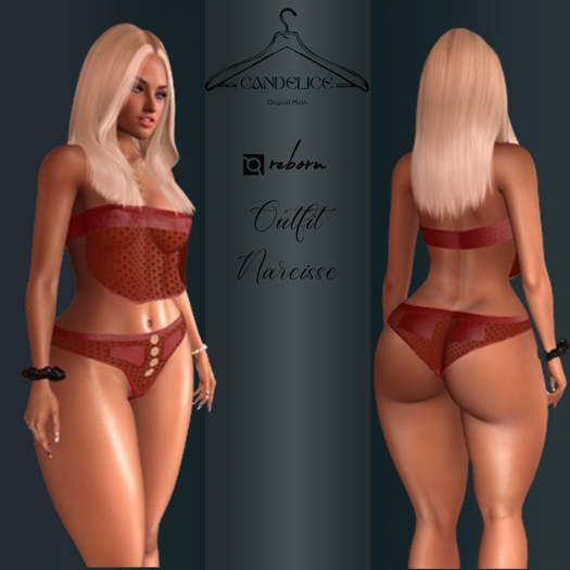 Add me - Reborn - Outfit Narcisse Rouge