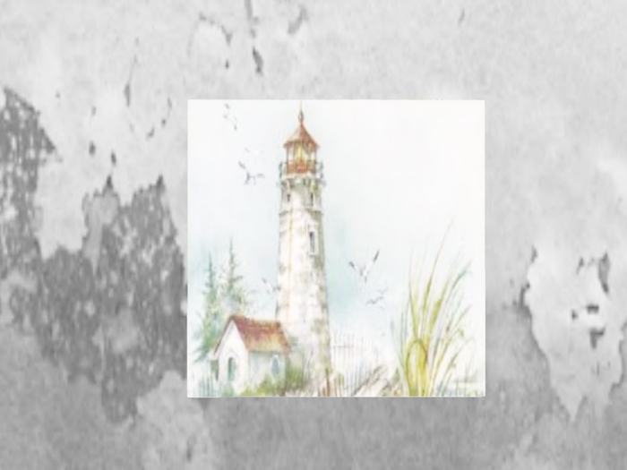 Whatnots - lighthouse watercolor 12