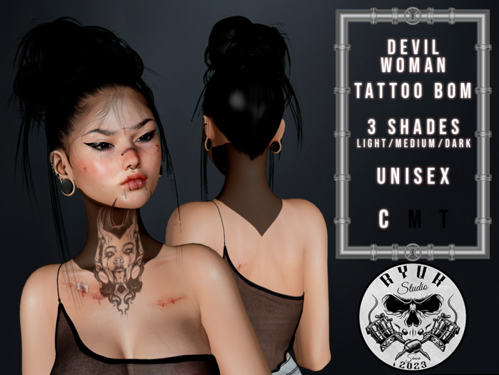 .::RYUK Studio::. Tattoo BOM - Devil Woman