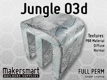 PBR Textures Fabric Jungle 03d
