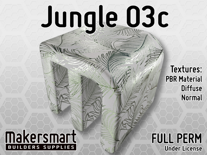 PBR Textures Fabric Jungle 03c