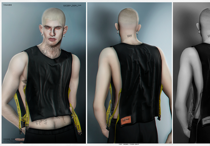 [Traumte] Hatred Tanktop Fatpack