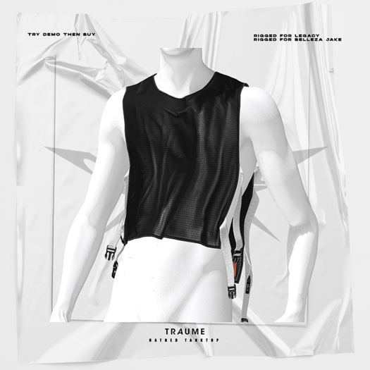 [Traumte] Hatred Tanktop Black