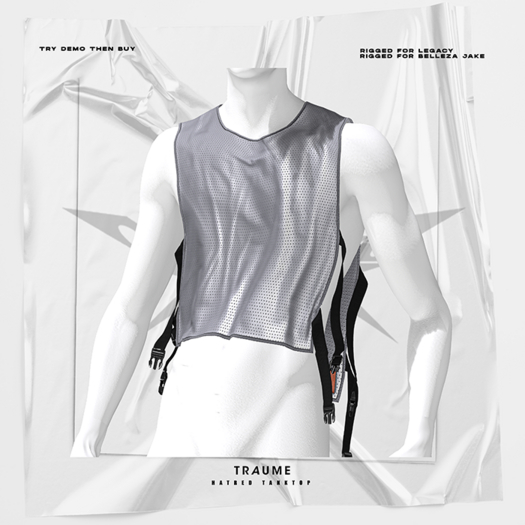 [Traumte] Hatred Tanktop Gray