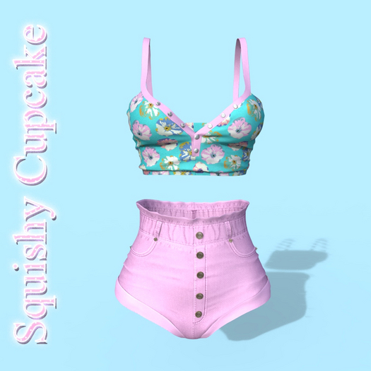 Outfit Pastel Flowers