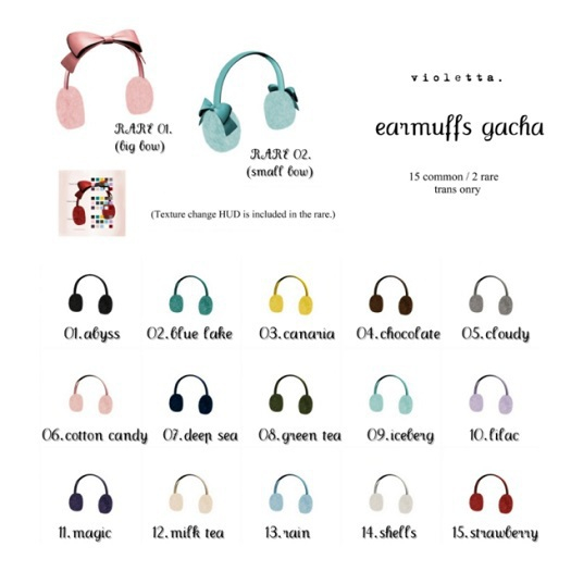 09. violetta. -earmuffs gacha  iceberg
