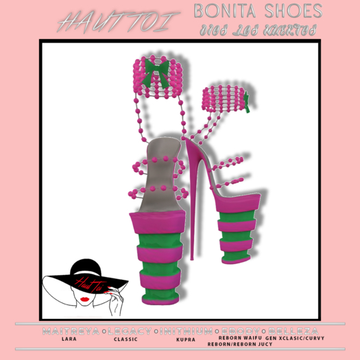 [HT]Bonita-Shoes- Dios Los Muertos-4(wear)
