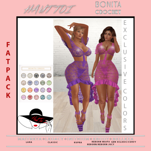 [HT]Bonita-Outfit-Crochet-fatpack(wear)