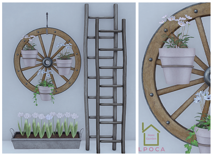 LpOca Isabella decorative set