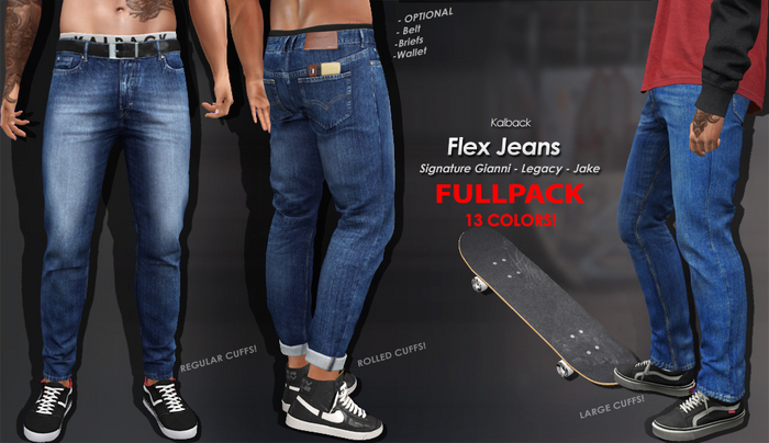 <Kalback> Flex Jeans FULLPACK