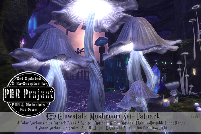Glowstalk Mushroom Set- Fatpack