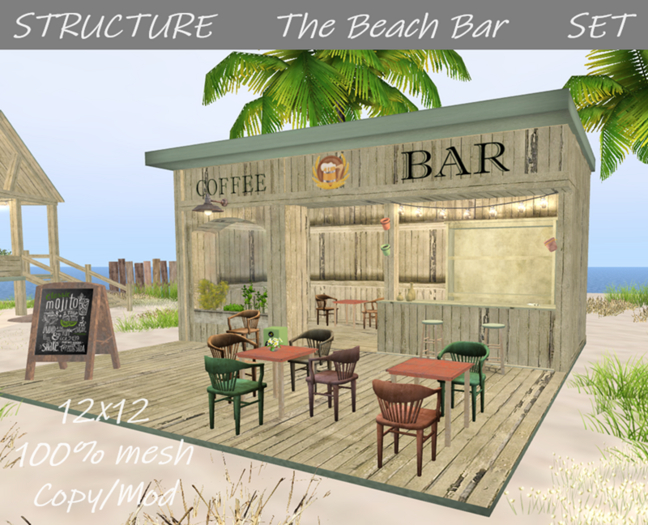 STRUCTURE The Beach Bar SET