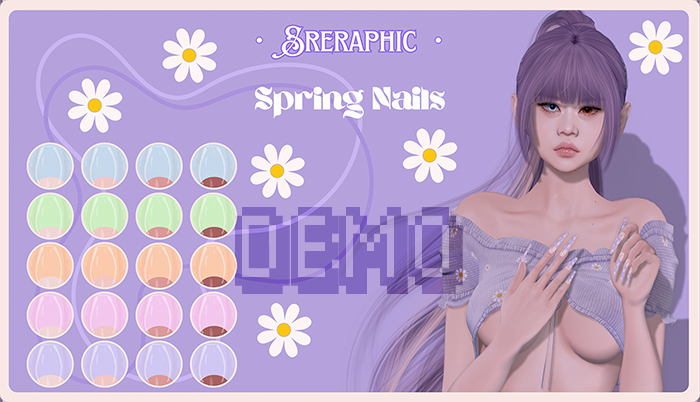 .Seraphic. Spring Coffin Nails DEMO