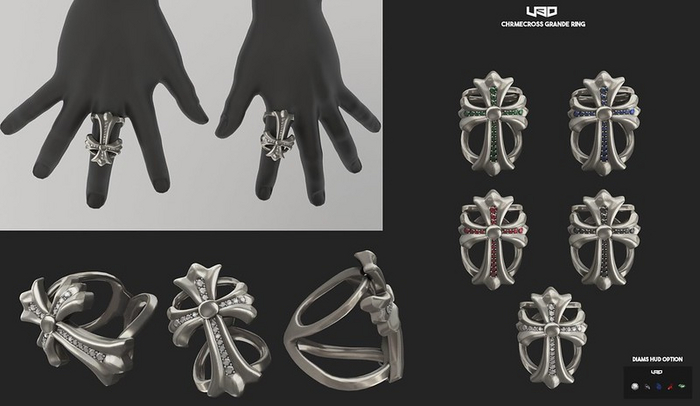 ChrmeCross Grande Ring -U3D