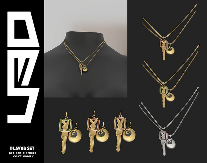 Play8B Necklace ALL' -U3D