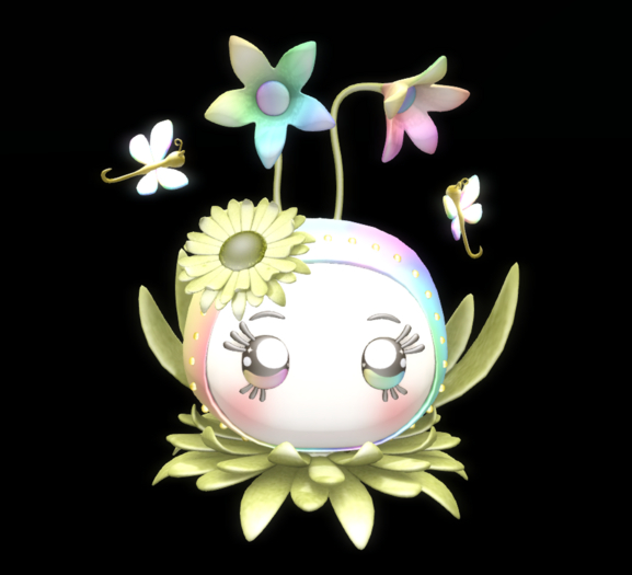 * Cute Lotus * Rainbow Cuddle Lotus