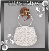 {White} "Gang Gang" Handbag